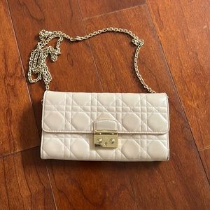 Christine Dior chain wallet
